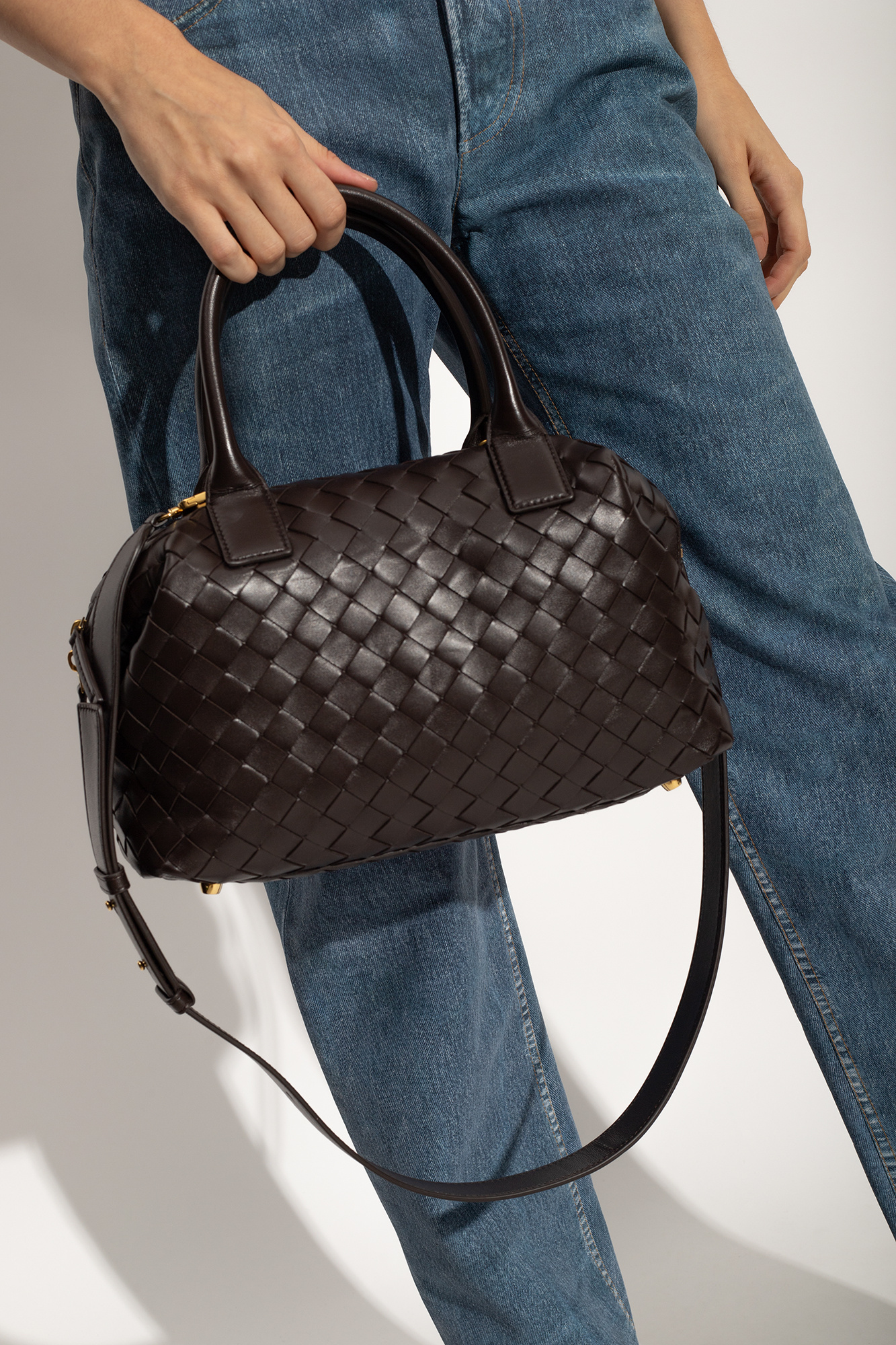 直営店☆BOTTEGA VENETA☆ Medium Bauletto ボウリングバッグ Bottega Veneta Medium Bauletto Bag - Bergdorf Goodman